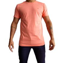 Camiseta básica coral premium masculina tamanho M - ALL FREE