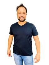 Camiseta Básica Decote V Cores 211