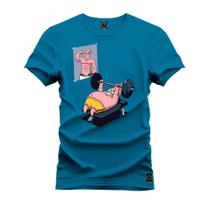 Camiseta Basica Desenho I Can And I Will Academia