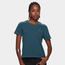 Camiseta Básica Ellus Slim Feminina Camiseta Básica Ellus Slim Feminina