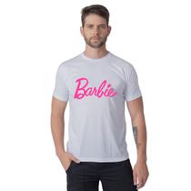 Camiseta Básica Estampa Personalizada Barbie Masculino Unisex Personagem Filmes Animes Seriado