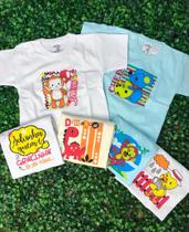 Camiseta Basica Estampas Variadas Masc/Fem