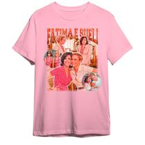 Camiseta Basica Fatima E Sueli Novela Tapas E Beijos Graphic
