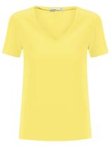Camiseta Básica feminina amarela Camiseta Básica feminina amarela