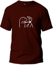 Camiseta Básica Flork Camisa Algodão Manga Curta Fresquinha