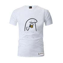 Camiseta Básica Flork Cerveja Camisa Algodão Manga Curta