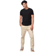 Camiseta Basica Friso Na Gola Preto C Caramelo 109 Aramis Camiseta Basica Friso Na Gola Preto C Caramelo 109 Aramis