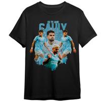Camiseta Basica Futebol Cauly Jogador Do Bahia Graphic