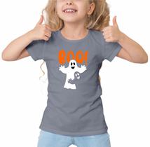 Camiseta Básica Ghost Happy Halloween Desenho Fantasma Blusa - Asulb