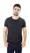 Camiseta Básica Gola Redonda Lisa Preta Camiseta Básica Gola Redonda Lisa Preta