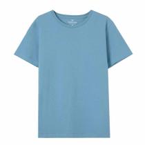 Camiseta Básica Hering Kids Infantil Menino Azul