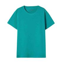 Camiseta Básica Hering Kids Infantil Menino Modelagem Regular Verde