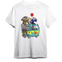 Camiseta Basica Horror Van Clássicos Do Terror Filme Unissex