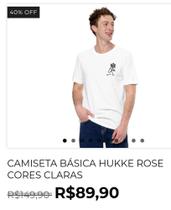 Camiseta Básica Hukke Camiseta Básica Hukke