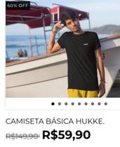 Camiseta Básica Hukke Camiseta Básica Hukke