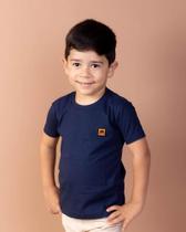 Camiseta Básica Infantil Juvenil Menino Modelagem Regular Tam 4 A 16