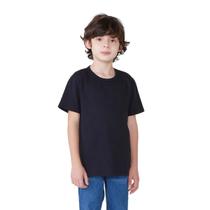 Camiseta Básica Infantil Menino Modelagem Tradicional Hering Kids