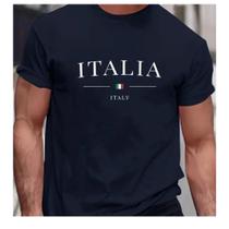 Camiseta Básica Italy Minimalista Alta Qualidade Top Bt161