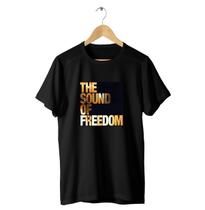 Camiseta Básica Jim Cavieze Som Da Liberdade Soud Of Freedom