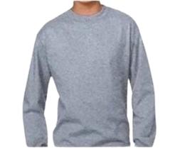 Camiseta Básica Juvenil Menino e Menina Unisex Manga Longa 100% algodão