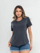 Camiseta Basica Lisa Feminina Viscolycra