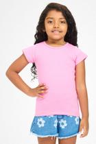 Camiseta Básica Lisa Infantil - Molekada