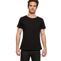 Camiseta Básica Lisa Preta - Manga Curta e Gola Careca Camiseta Básica Lisa Preta - Manga Curta e Gola Careca