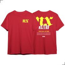 Camiseta Básica Logo Nx Zero Fãs Tour Cedo Ou Tarde Rock Di