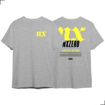 Camiseta Básica Logo Nx Zero Fãs Tour Cedo Ou Tarde Rock Di