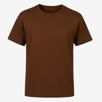 Camiseta Básica Masculina 100% Algodão Lisa Confortável