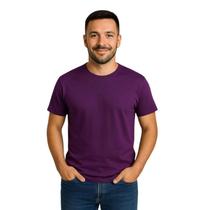 Camiseta Básica Masculina 100% Algodão Lisa Premium Básica Casual Dia a Dia Academia - Basico Basico