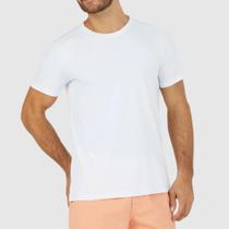Camiseta Básica Masculina Algodão Pima Malwee Gola Careca Camiseta Básica Masculina Algodão Pima Malwee Gola Careca