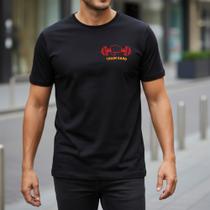Camiseta Básica Masculina Algodão Premium Preta Camisa Personalizada Treino Academia Força Casual Manga Curta Confortável Regular Fit Camiseta Básica Masculina Algodão Premium Preta Camisa Personalizada Treino Academia Força Casual Manga Curta Confortável Regular Fit