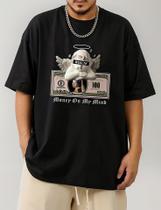 Camiseta Basica Masculina Cash Money Angel Street Styles Camiseta Basica Masculina Cash Money Angel Street Styles