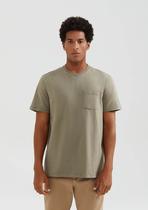 Camiseta Básica Masculina Comfort Super Cotton Com Bolso