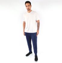 Camiseta Básica Masculina Decote V Lisa Malha Viscolycra