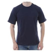 Camiseta Básica Masculina Feminina Lisa Algodão Fio 30.1 Penteado