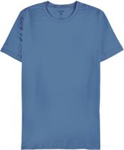 Camiseta Básica Masculina Malwee - Azul Denim