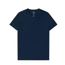 Camiseta Básica Masculina Malwee Gola V 100% Algodão