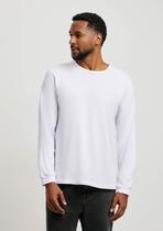 Camiseta Básica Masculina Manga Longa Slim Camiseta Básica Masculina Manga Longa Slim