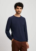 Camiseta Básica Masculina Manga Longa Slim