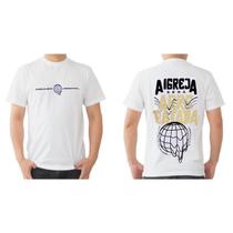 Camiseta Básica Masculina Moda Cristã Gospel A Igreja Será Arrebatada