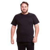 camiseta Básica Masculina Plus Size Algodão camiseta Básica Masculina Plus Size Algodão