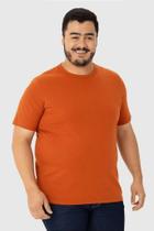 Camiseta Básica Masculina Plus Size Decote Redondo Confortável e Versátil