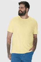 Camiseta Básica Masculina Plus Size Decote Redondo Confortável e Versátil