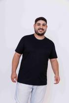 Camiseta básica masculina Plus Size