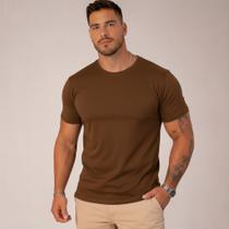 Camiseta Básica Masculina Premium Algodão Manga Curta Camisa