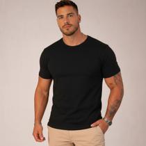 Camiseta Básica Masculina Premium Algodão Manga Curta Camisa