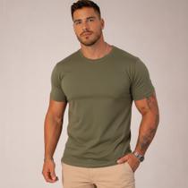 Camiseta Básica Masculina Premium Algodão Manga Curta Camisa