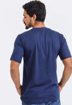 Camiseta Básica Masculina Reforçada Ombro a Ombro Algodão